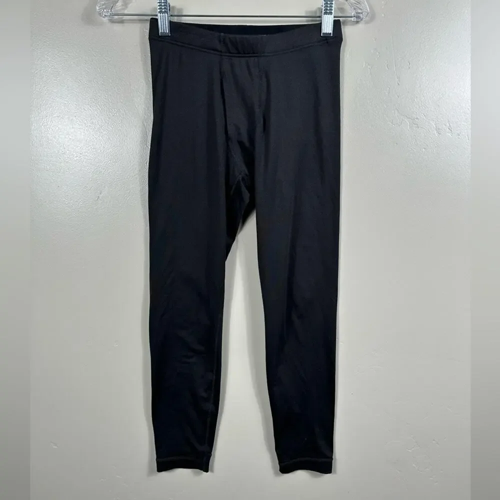 Patagonia Boys' Capilene Bottoms Base Layers Black Size Large